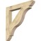 Ekena Millwork Funston Slat Rough Sawn Bracket, Douglas Fir, 6"W x 48"D x 48"H BKT06X48X48FST06RDF - alternate 1